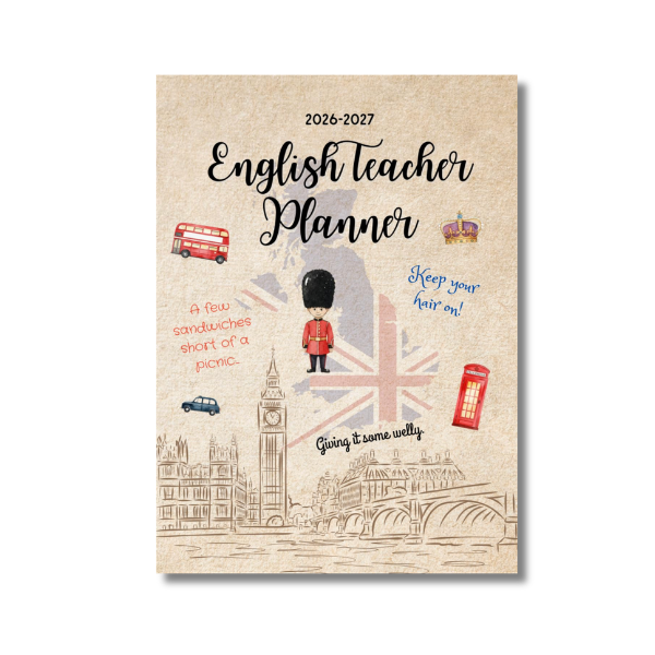 English Teacher Planner 2026-2027 Noteia