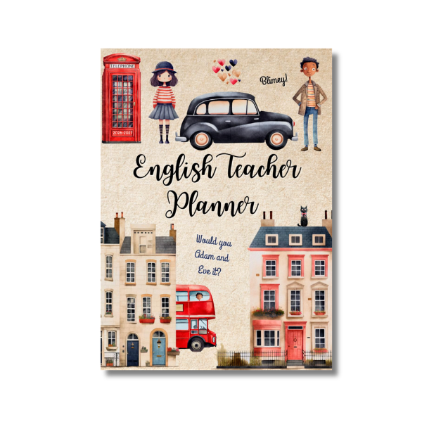 English Teacher Planner 2026-2027 Noteia