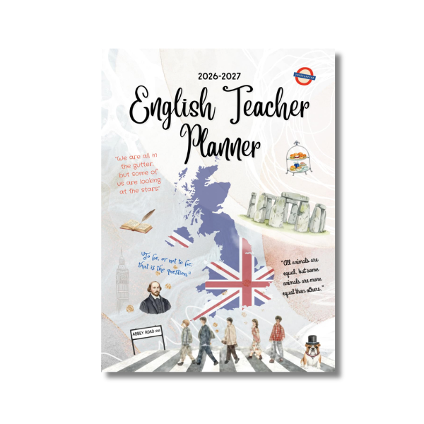 English Teacher Planner 2026-2027 Noteia